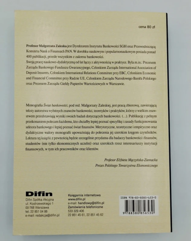 Świat bankowości Praca zbiorowa