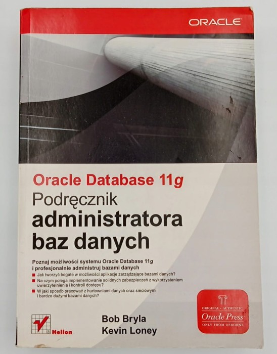 Oracle Database 11g Bob Bryla, Kevin Loney