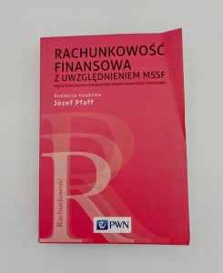 Rachunkowość finansowa z uwzględnieniem MSSF Józef Pfaff