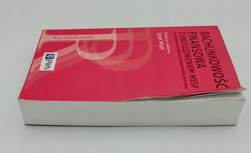Rachunkowość finansowa z uwzględnieniem MSSF Józef Pfaff