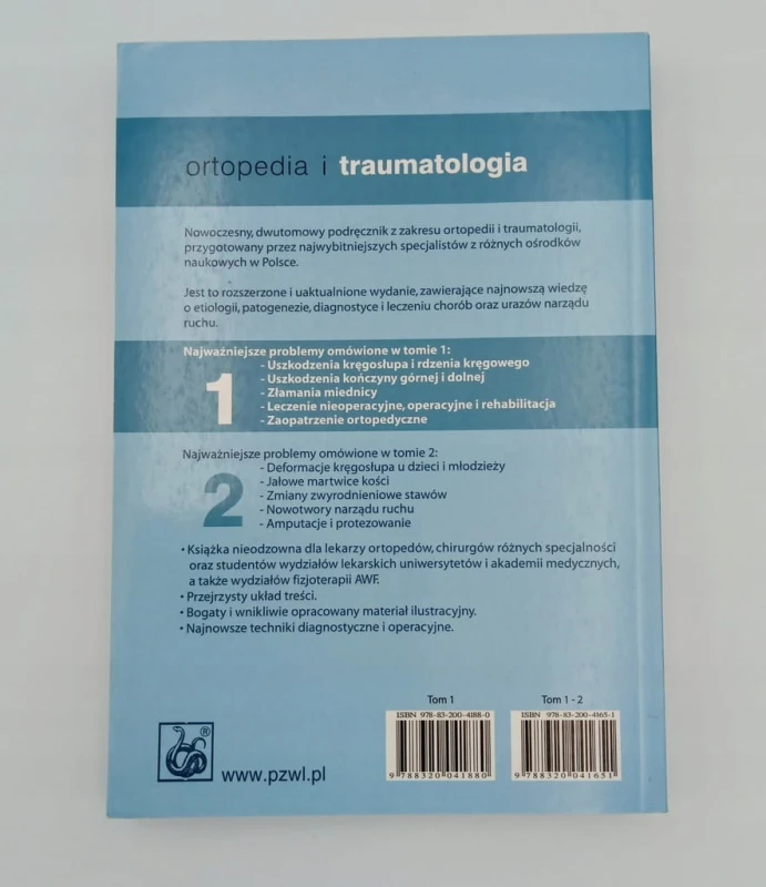 Ortopedia i traumatologia Tom 1 Praca zbiorowa