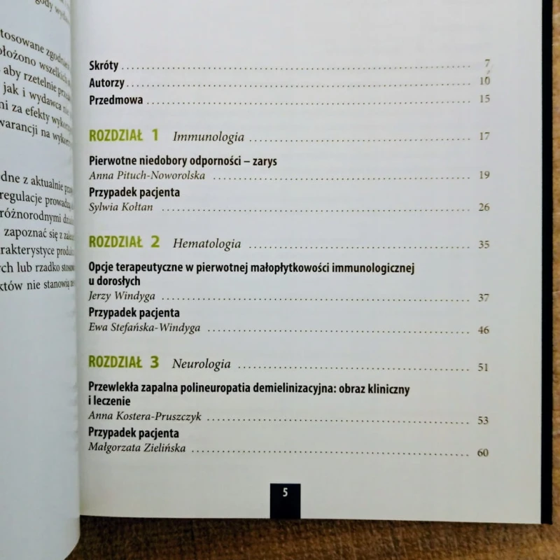 Praktyczny poradnik rozpoznawania chorób leczonych preparatami