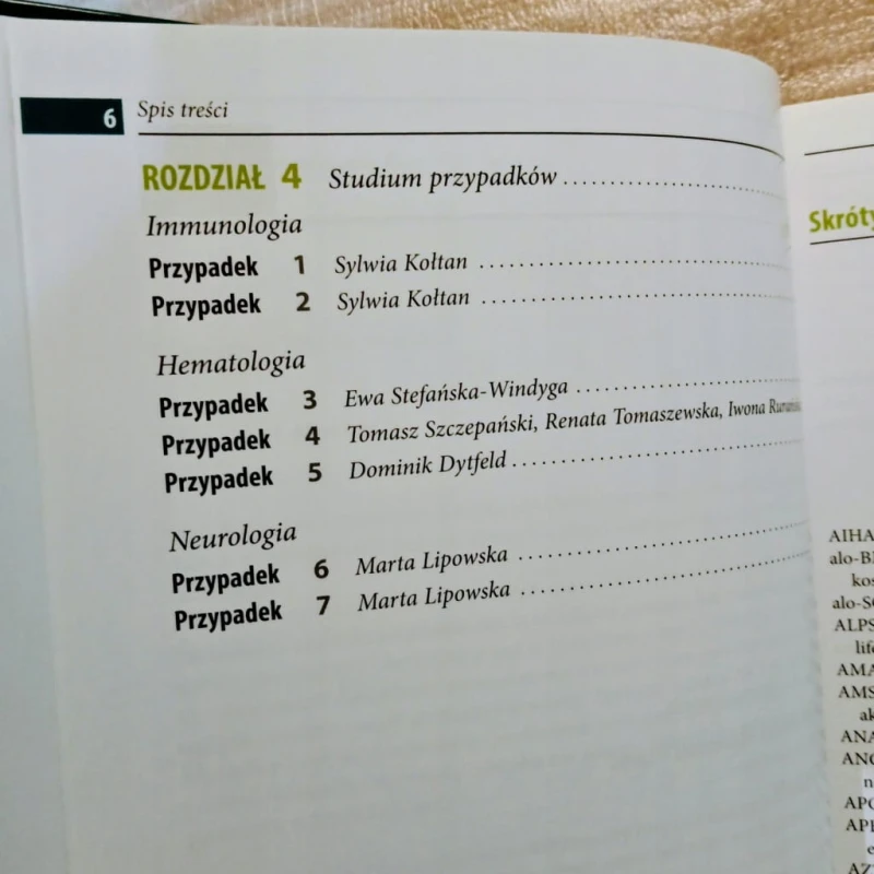 Praktyczny poradnik rozpoznawania chorób leczonych preparatami